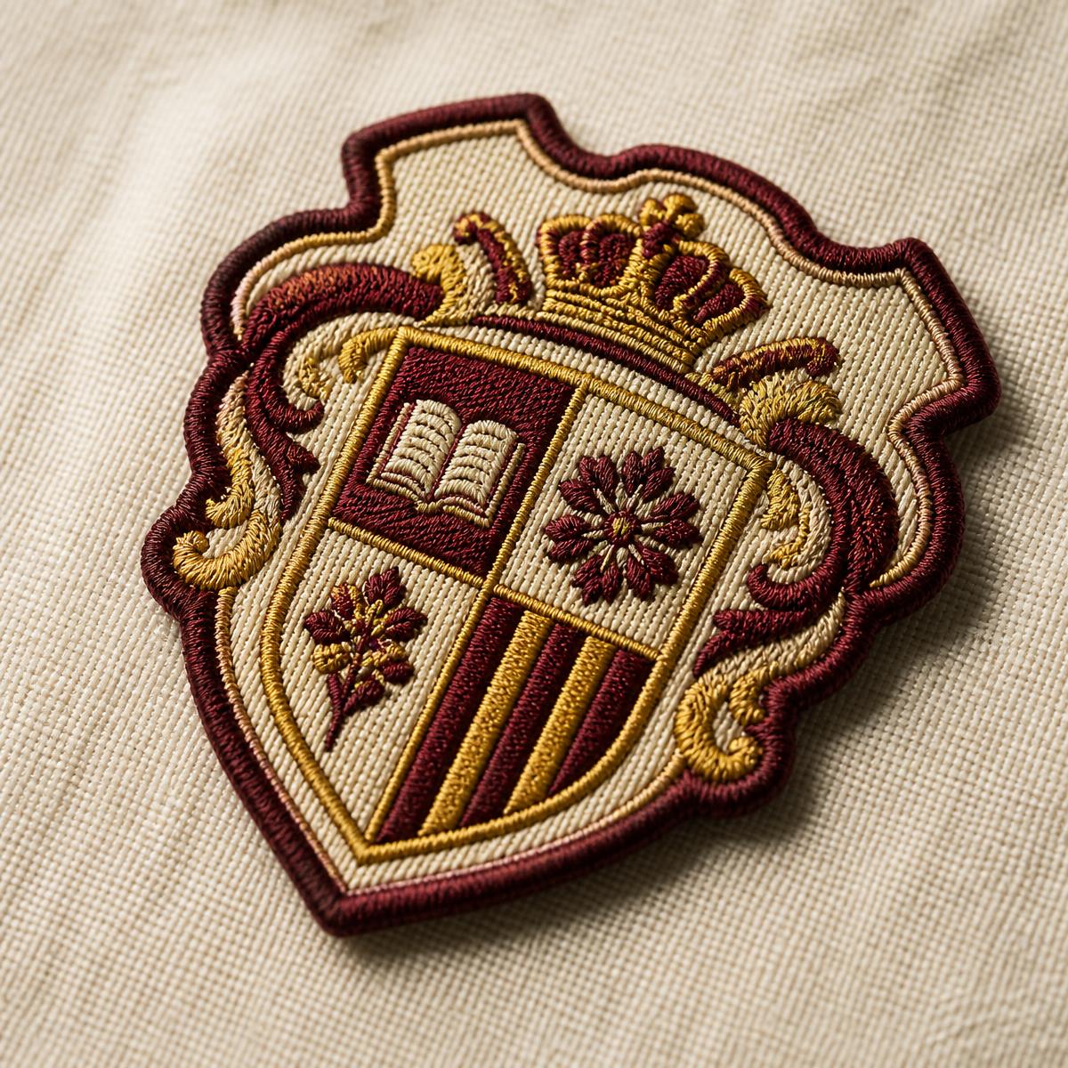 The crest patch, 62 mm
