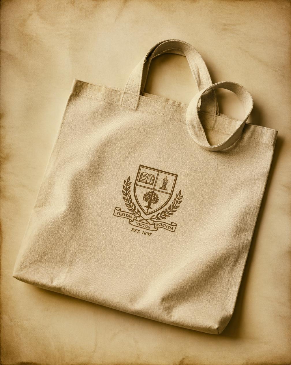 Archive Tote in Natural Canvas