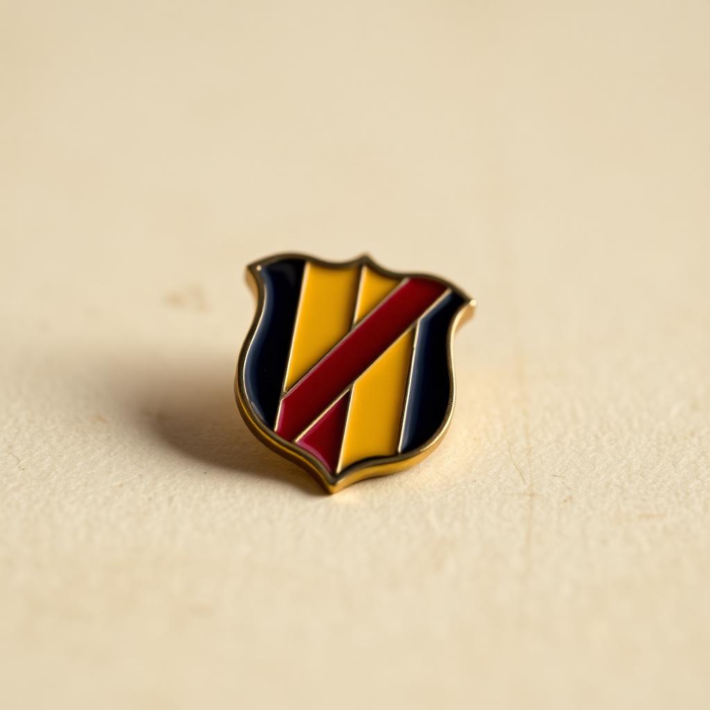 Alumni Crest Enamel Pin — Design 01